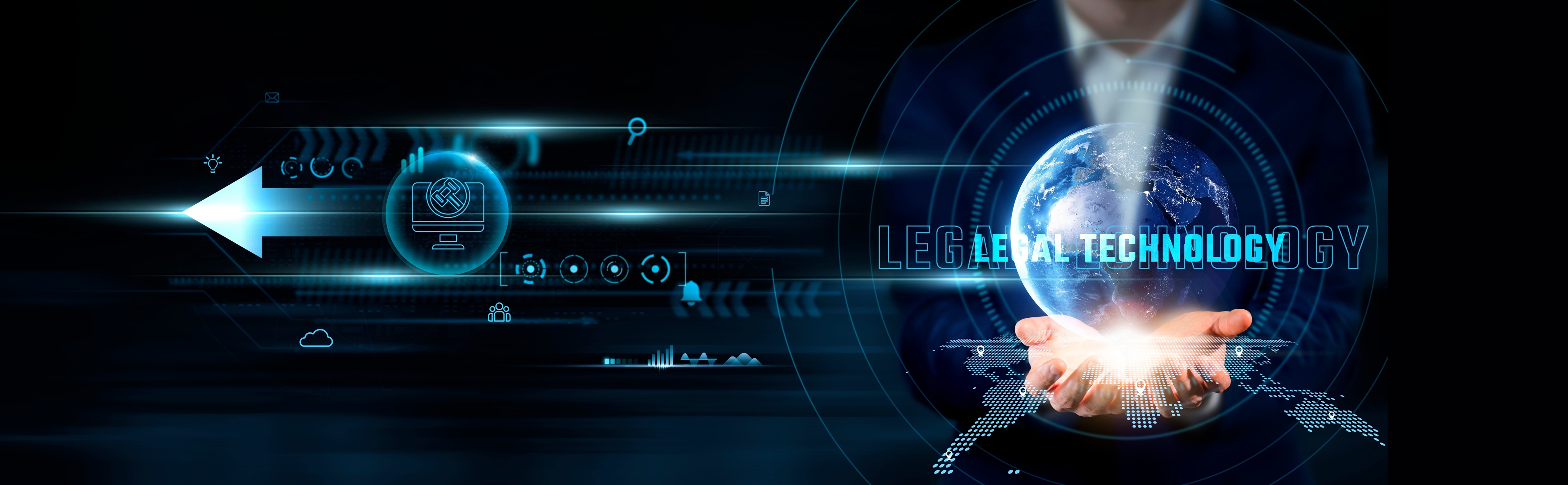 Infrastruttura LegalTech digitale che illustra servizi legali basati su piattaforme, sistemi di governance, API e tecnologie legali operative.